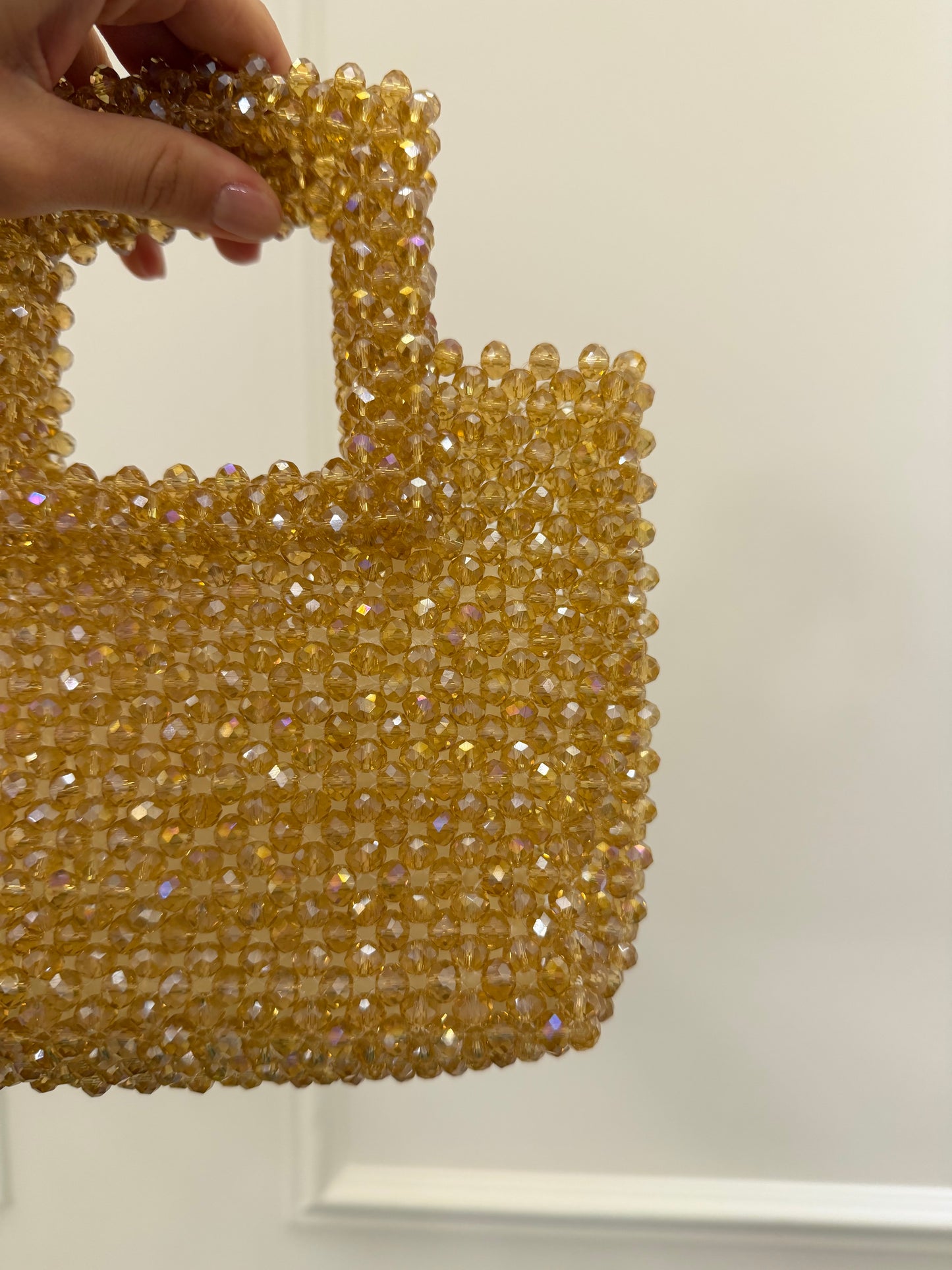 Borsa "Crystal Glow" - Pochette Gioiello
