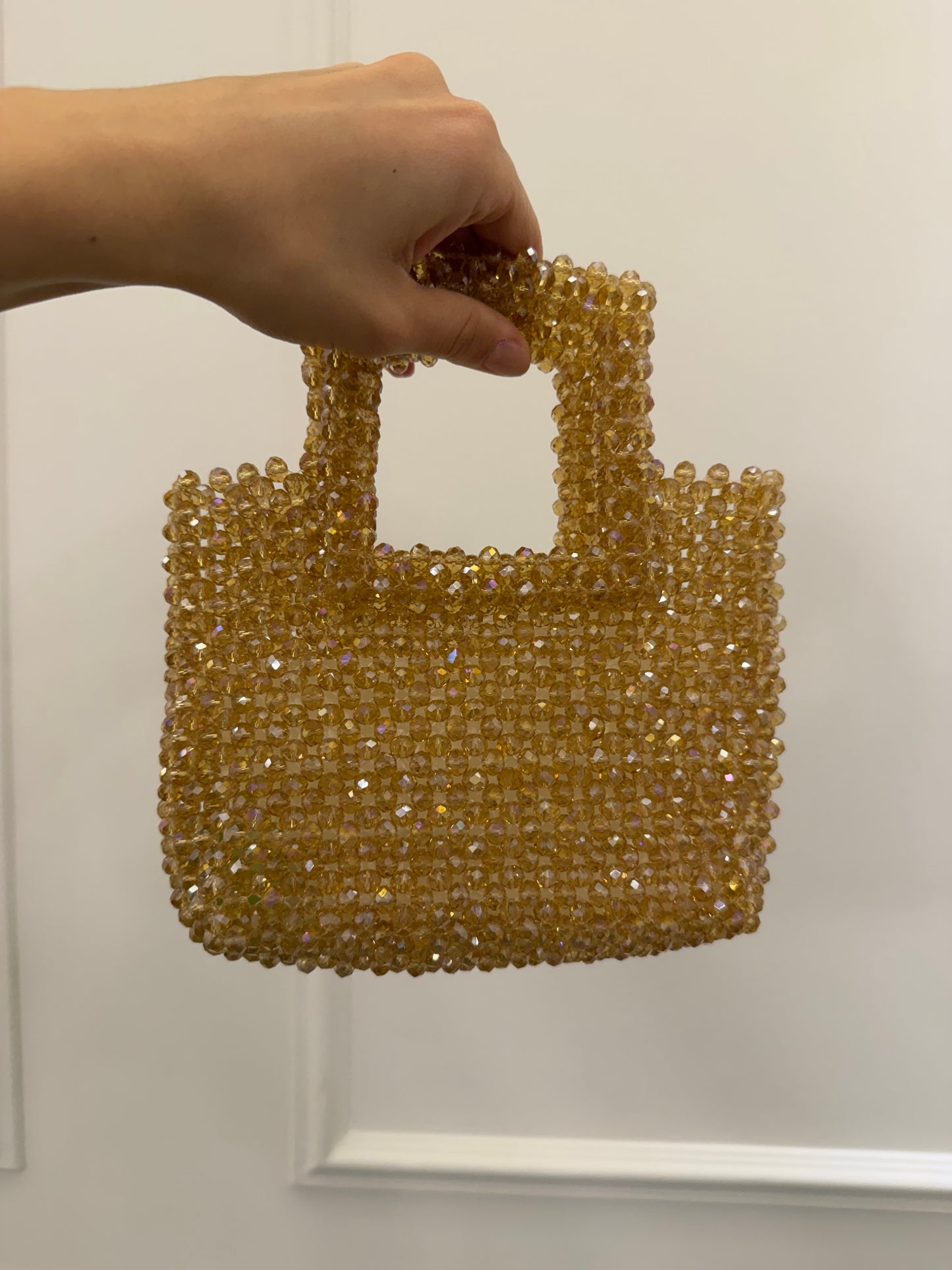 Borsa "Crystal Glow" - Pochette Gioiello