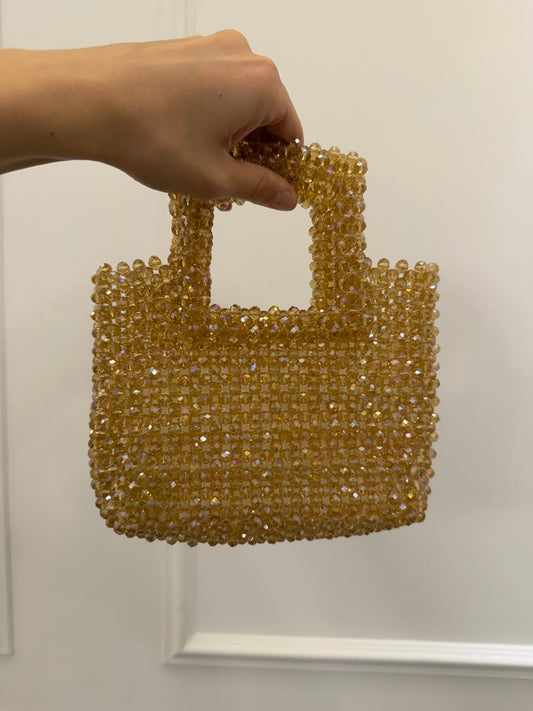Borsa "Crystal Glow" - Pochette Gioiello