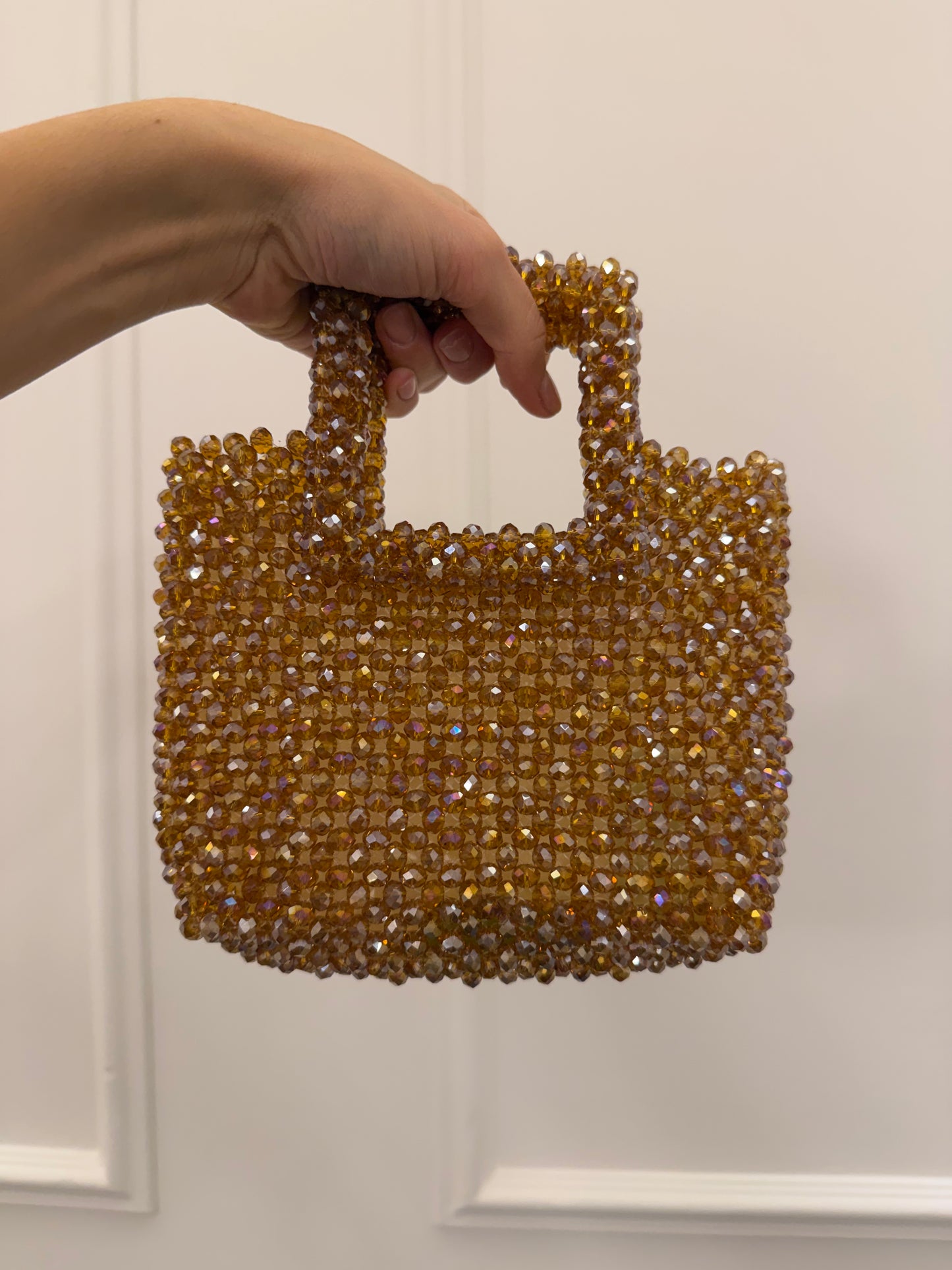 Borsa "Crystal Glow" - Pochette Gioiello
