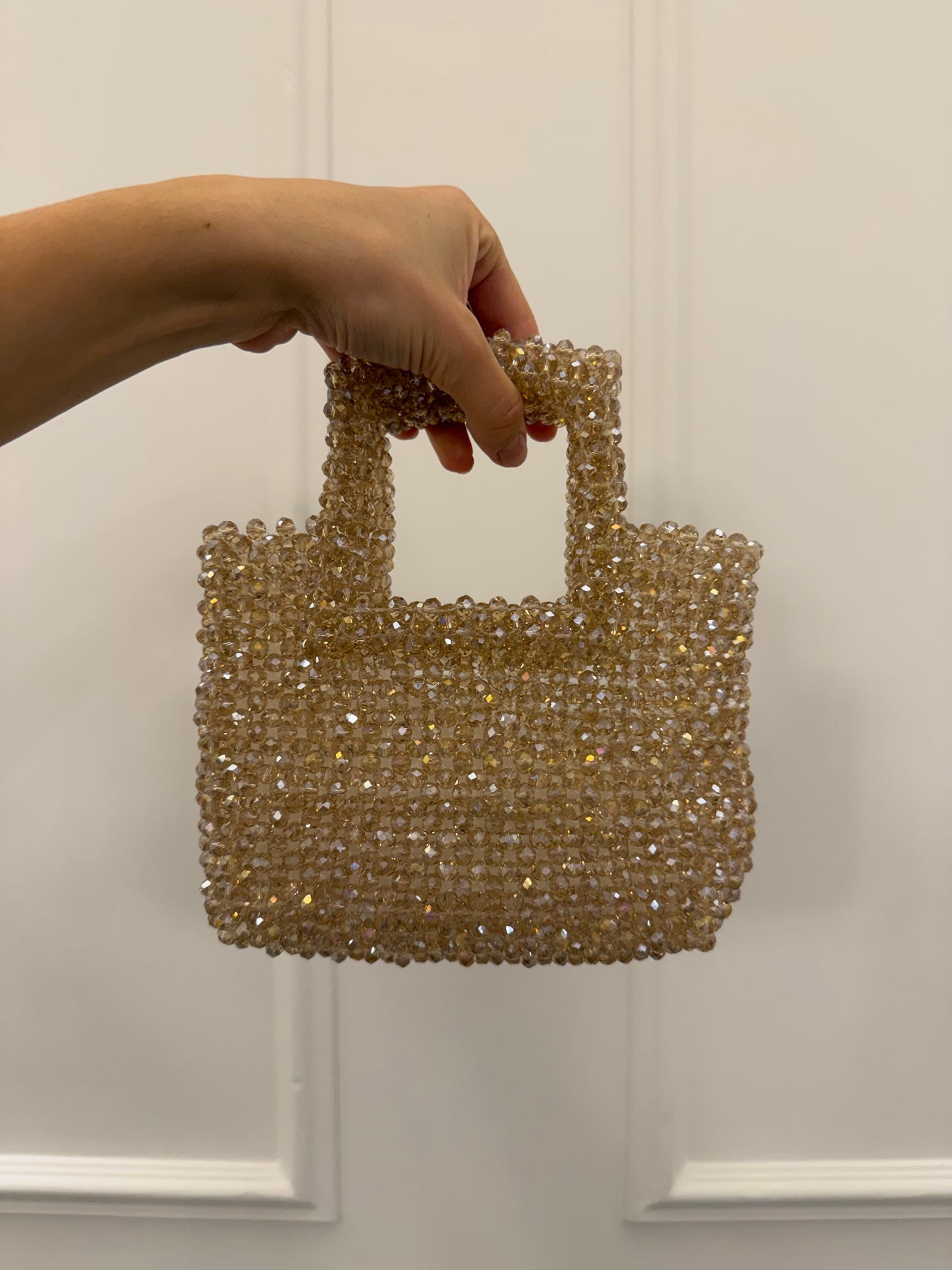 Borsa "Crystal Glow" - Pochette Gioiello