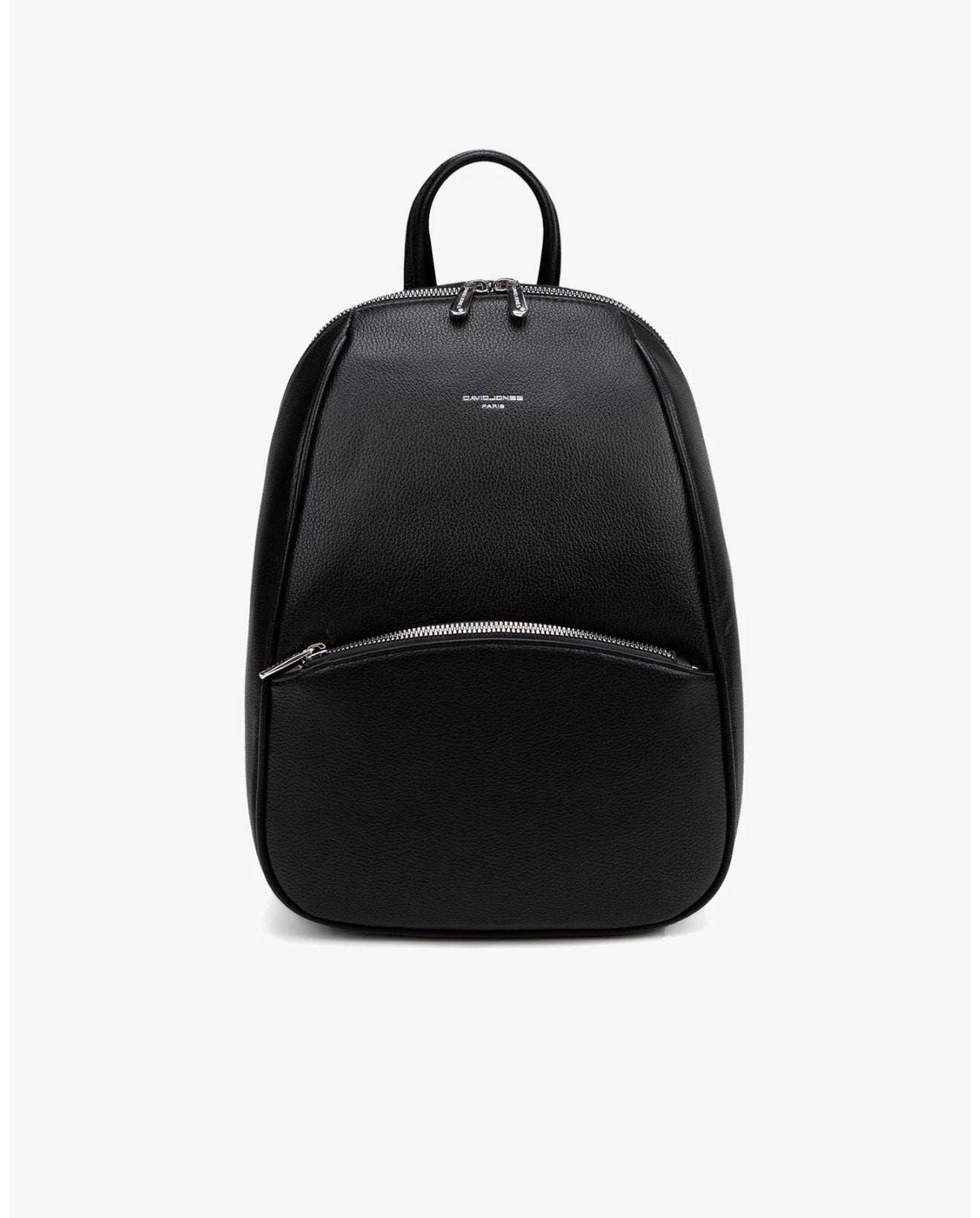 Zaino Minimal  Black in Ecopelle - David Jones Paris