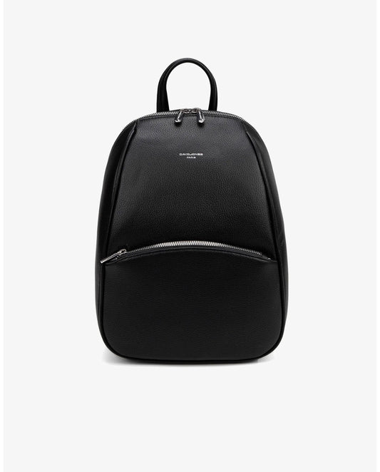 Zaino Minimal  Black in Ecopelle - David Jones Paris
