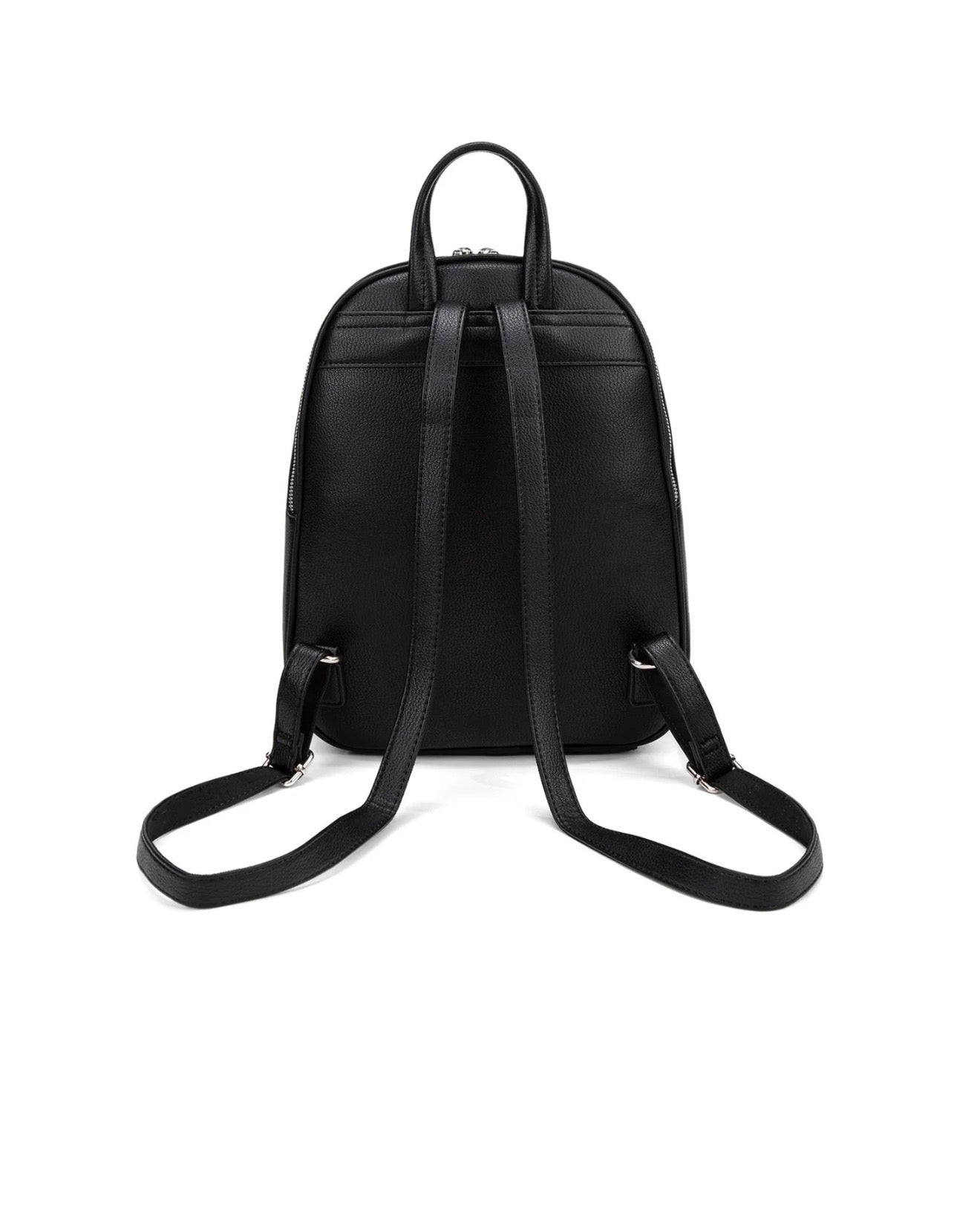 Zaino Minimal  Black in Ecopelle - David Jones Paris